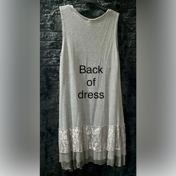 Elegant Knit Lace /2 pc Dress Set - Picture 5 of 8